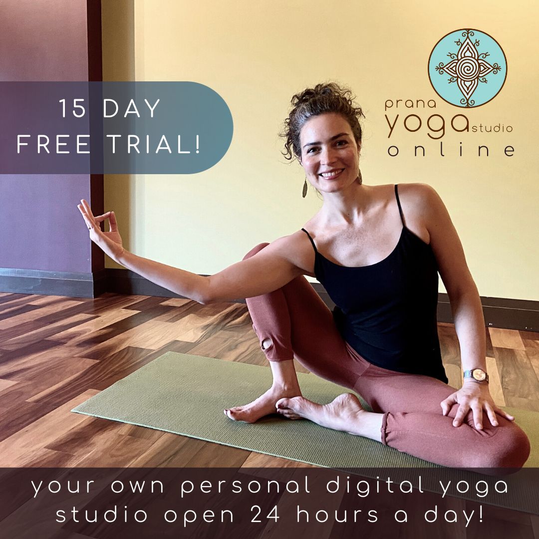 FREE TRIAL! Prana Yoga Online 🕉 - Prana Yoga Studio Edmonton